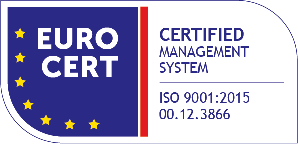 EUROCERT CERTIFIED MANAGEMENT SYSTEM ISO 9001:2015